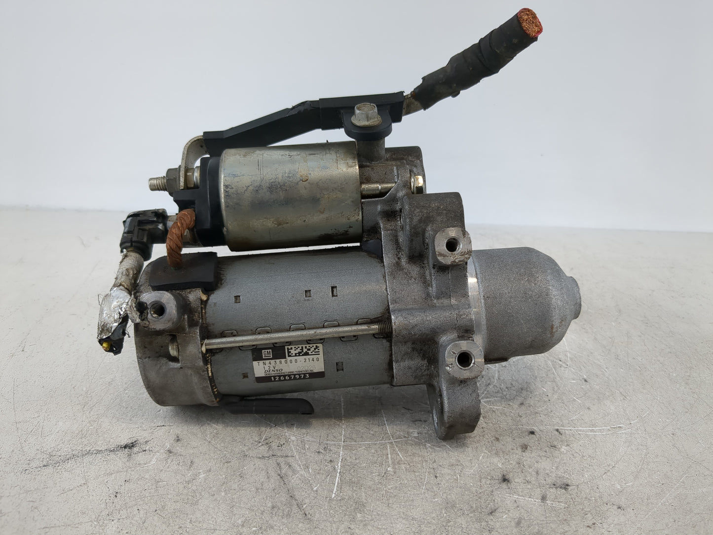 2019-2022 Chevrolet Blazer Car Starter Motor Solenoid OEM P/N:TN438000-2140 12667973 Fits Fits 2016 2017 2018 2019 2020 2021
