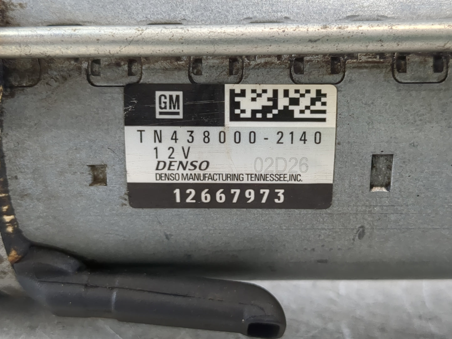 2019-2022 Chevrolet Blazer Car Starter Motor Solenoid OEM P/N:TN438000-2140 12667973 Fits Fits 2016 2017 2018 2019 2020 2021