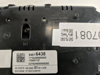 2019-2020 Chevrolet Blazer Instrument Cluster Speedometer Gauges P/N:84616438 Fits Fits 2019 2020 OEM Used Auto Parts - Oemu