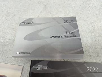 2020 Chevrolet Blazer Owners Manual Book Guide P/N:84373191A OEM Used Auto Parts