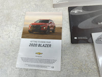 2020 Chevrolet Blazer Owners Manual Book Guide P/N:84373191A OEM Used Auto Parts - Oemusedautoparts1.com
