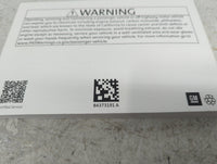2020 Chevrolet Blazer Owners Manual Book Guide P/N:84373191A OEM Used Auto Parts - Oemusedautoparts1.com