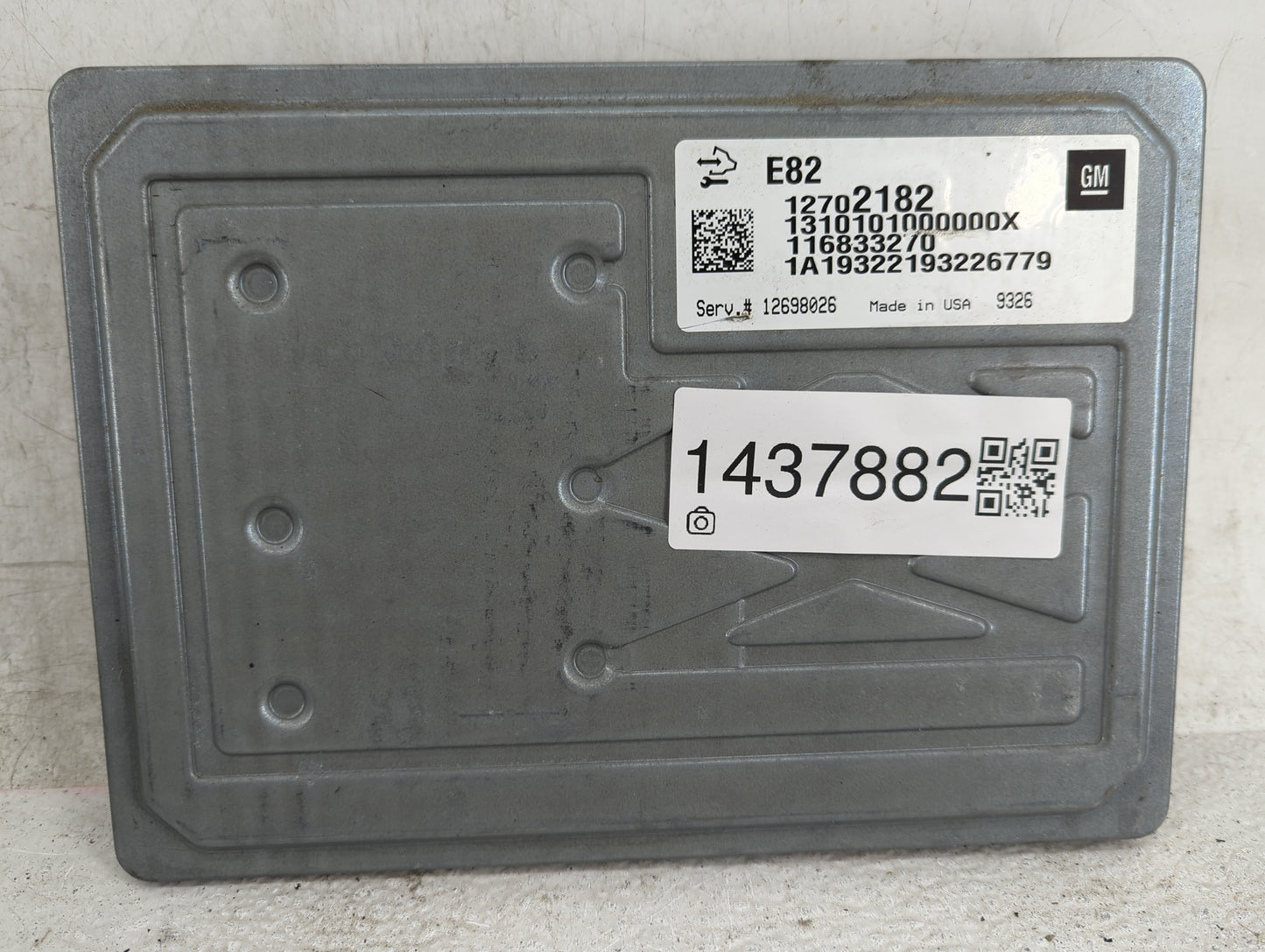 2019-2022 Chevrolet Blazer PCM Engine Control Computer ECU ECM PCU OEM P/N:12702182, 12698026 Fits OEM Used Auto Parts - Oem