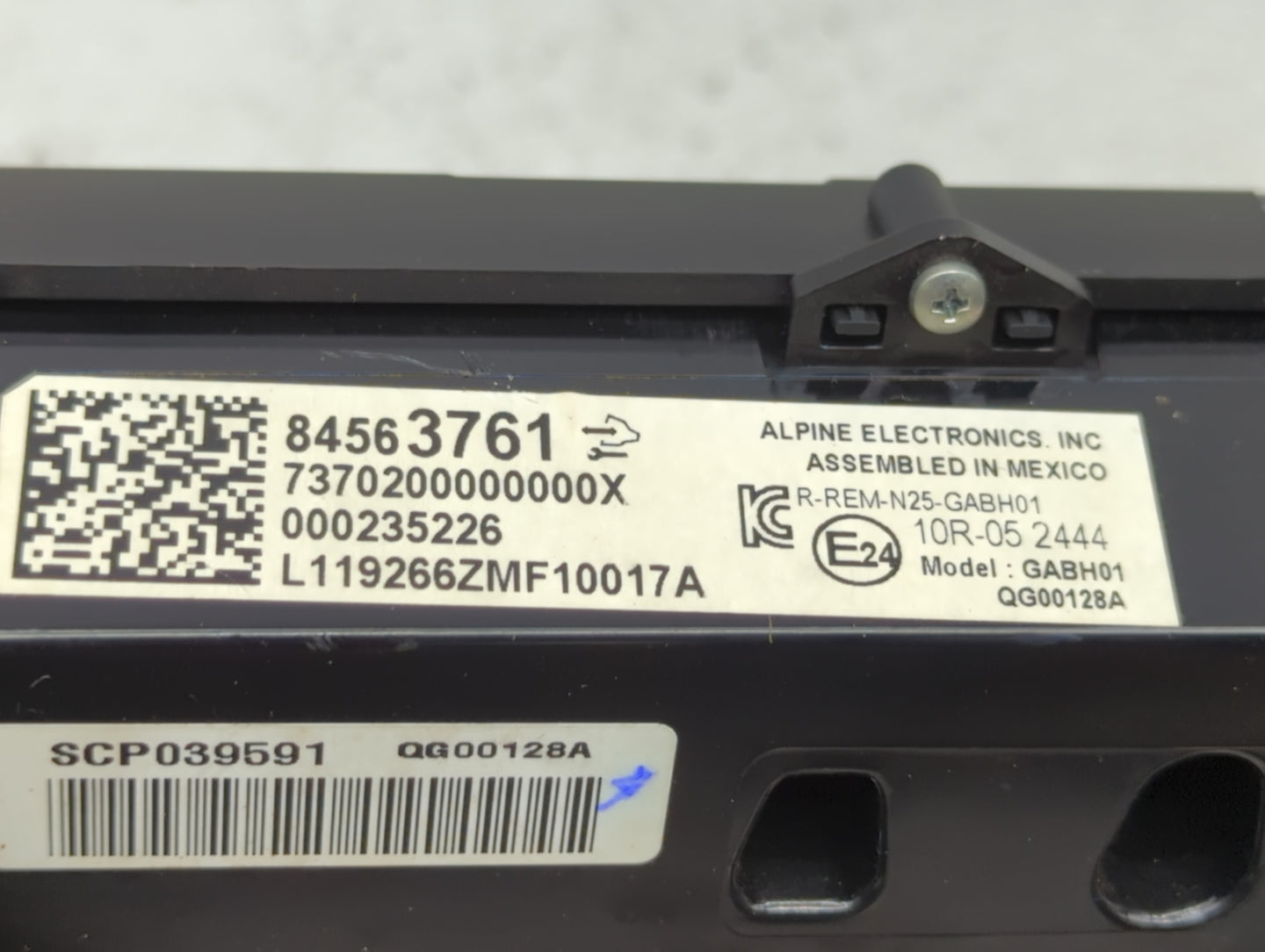 2019-2022 Chevrolet Blazer Climate Control Module Temperature AC/Heater Replacement P/N:84563761 Fits Fits 2019 2020 2021 20