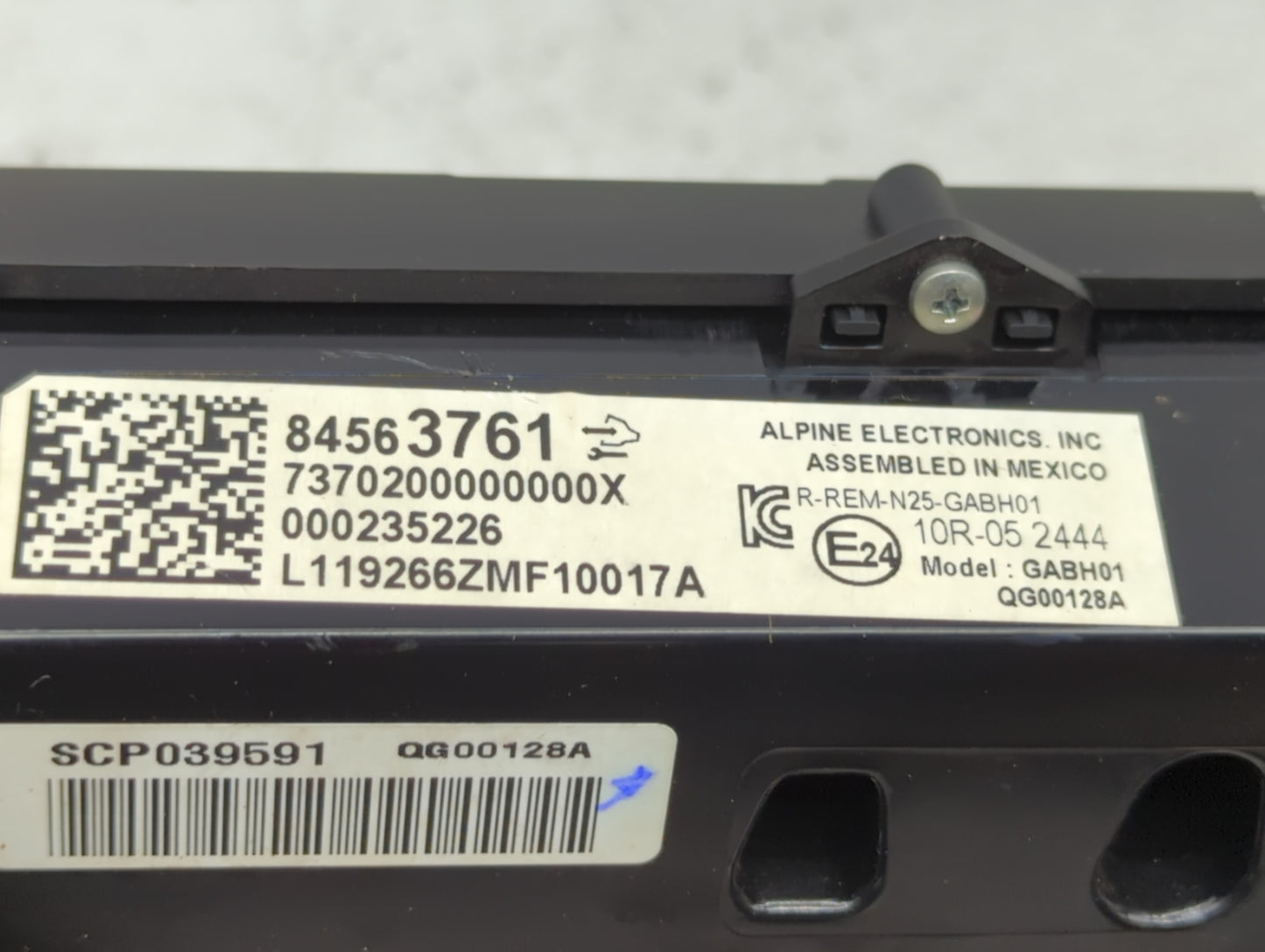 2019-2022 Chevrolet Blazer Climate Control Module Temperature AC/Heater Replacement P/N:84563761 Fits Fits 2019 2020 2021 20