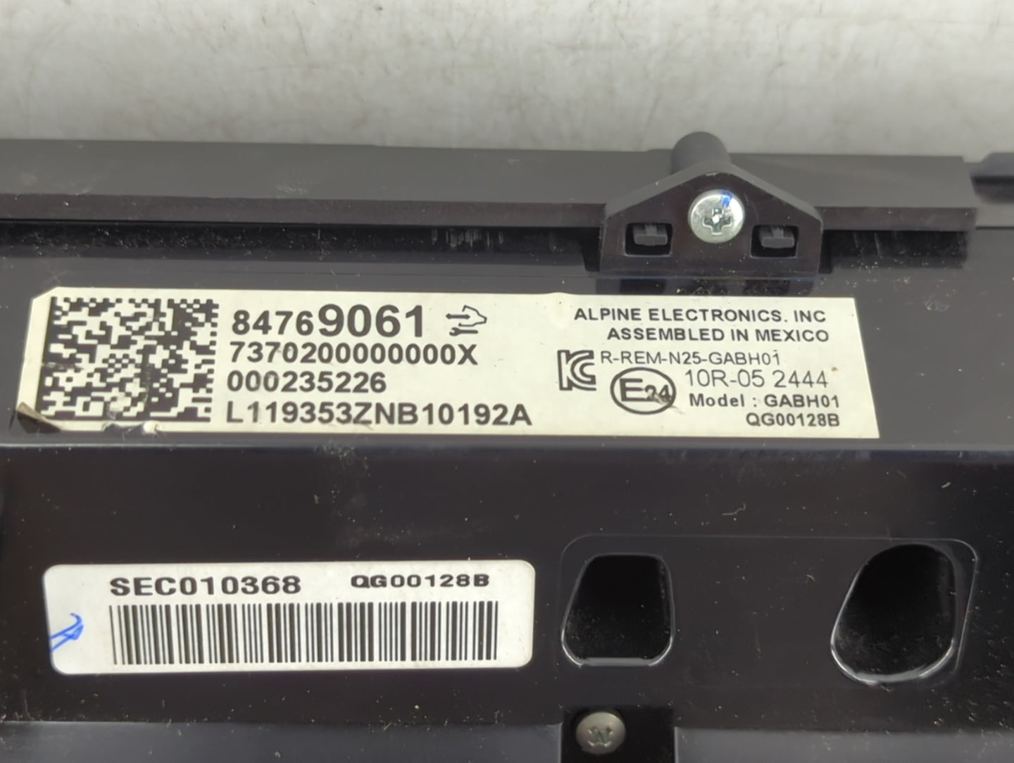 2019-2022 Chevrolet Blazer Climate Control Module Temperature AC/Heater Replacement P/N:84769061 Fits Fits 2019 2020 2021 20