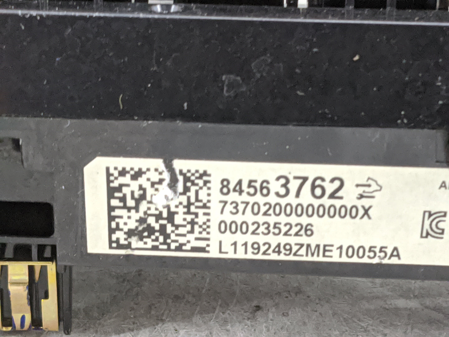 2019-2022 Chevrolet Blazer Climate Control Module Temperature AC/Heater Replacement P/N:84563762 7370200000X Fits OEM Used A