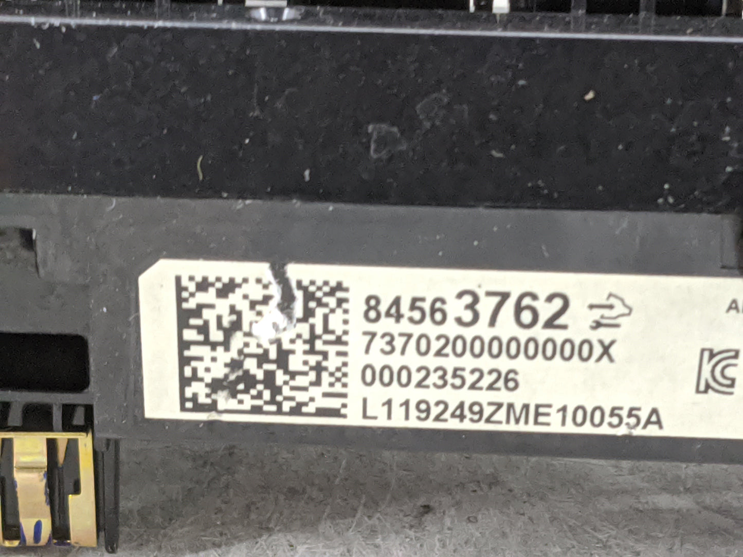 2019-2022 Chevrolet Blazer Climate Control Module Temperature AC/Heater Replacement P/N:84563762 7370200000X Fits OEM Used A