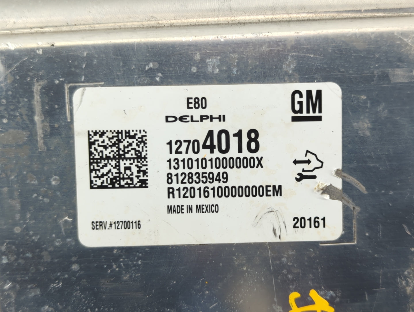 2019-2021 Chevrolet Blazer PCM Engine Control Computer ECU ECM PCU OEM P/N:12700116 12704018 Fits OEM Used Auto Parts - Oemu