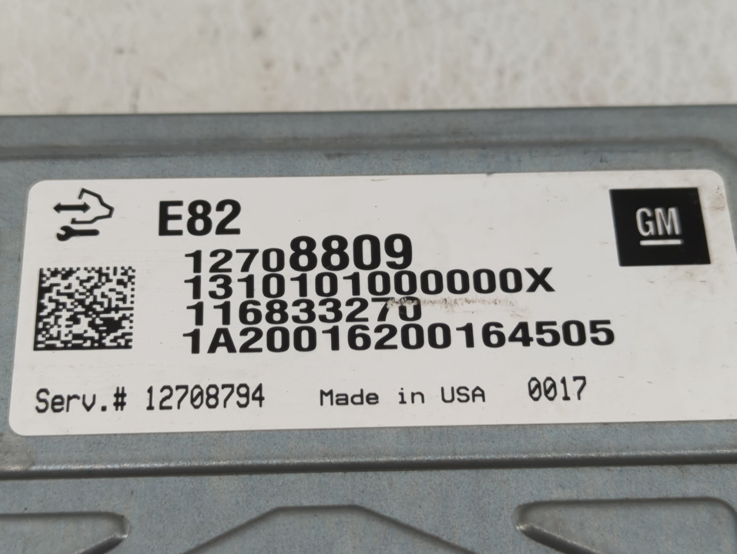 2019-2022 Chevrolet Blazer PCM Engine Control Computer ECU ECM PCU OEM P/N:12708809 Fits Fits 2016 2017 2018 2019 2020 2021 