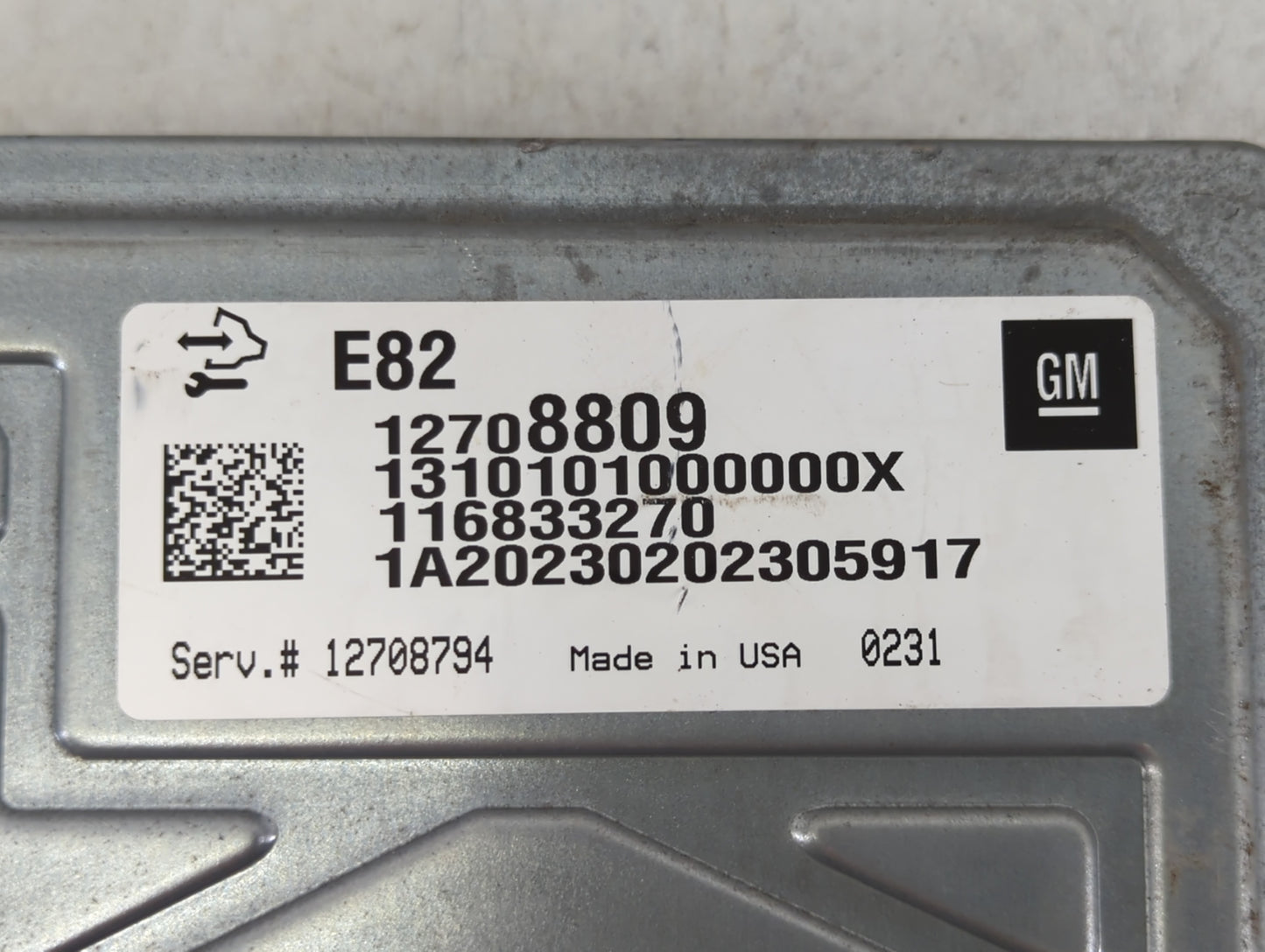 2019-2022 Chevrolet Blazer PCM Engine Control Computer ECU ECM PCU OEM P/N:12708809 Fits Fits 2016 2017 2018 2019 2020 2021 