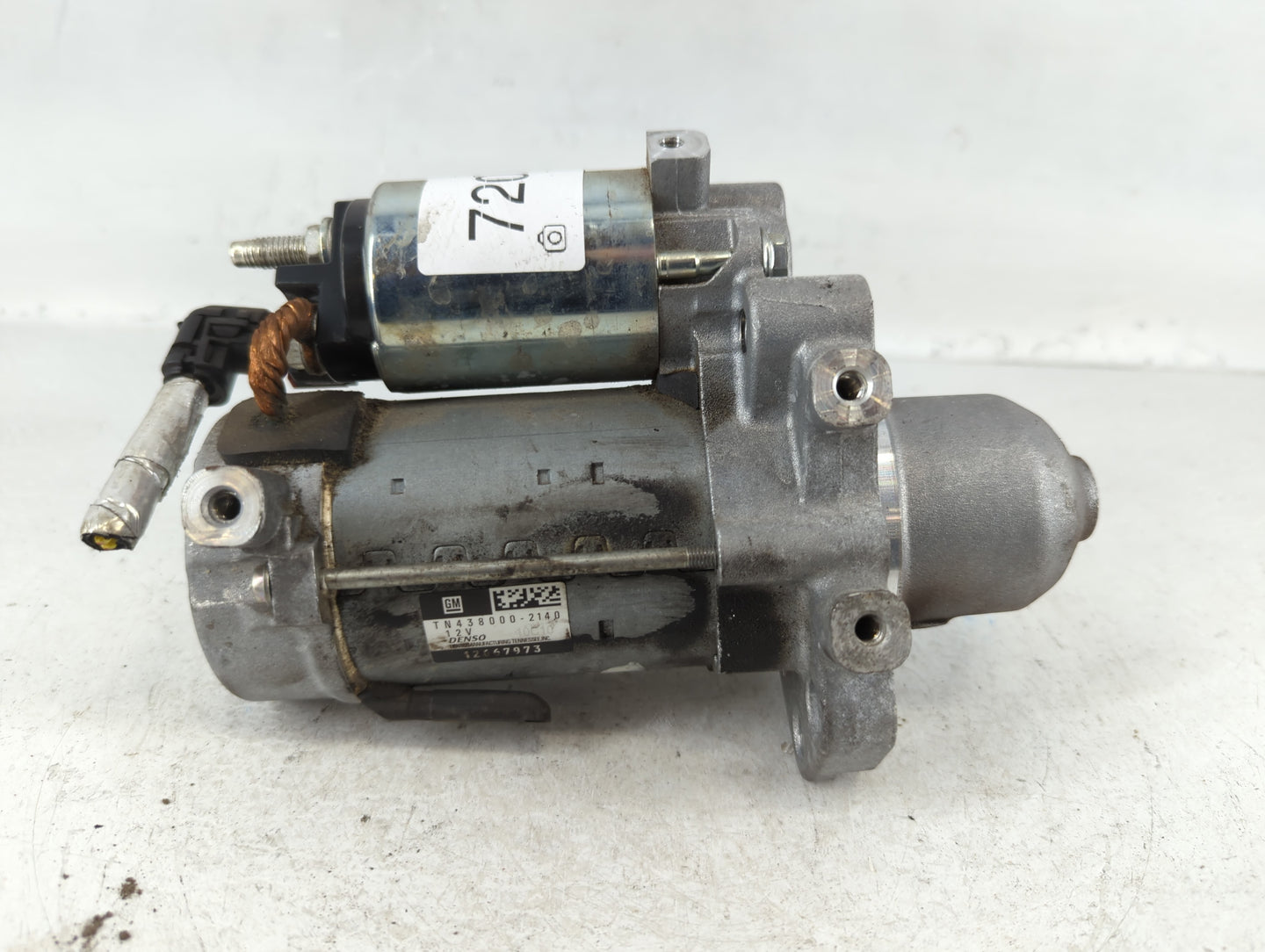 2019-2022 Chevrolet Blazer Car Starter Motor Solenoid OEM P/N:TN438000-2140 Fits Fits 2016 2017 2018 2019 2020 2021 2022 OEM