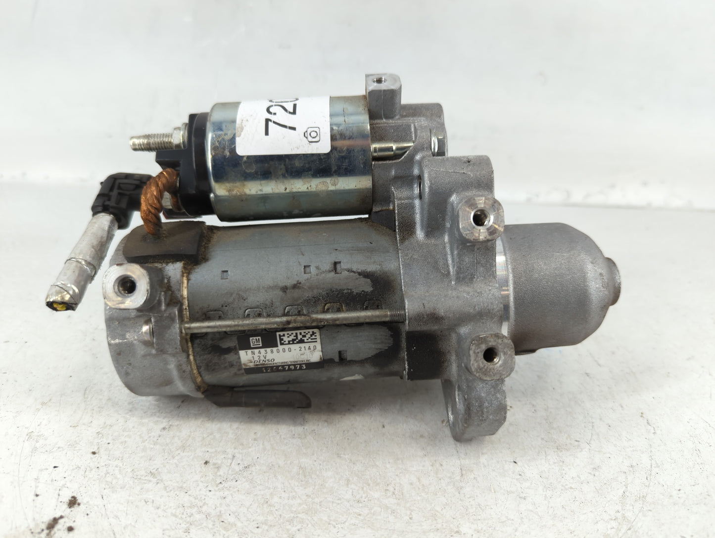 2019-2022 Chevrolet Blazer Car Starter Motor Solenoid OEM P/N:TN438000-2140 Fits Fits 2016 2017 2018 2019 2020 2021 2022 OEM