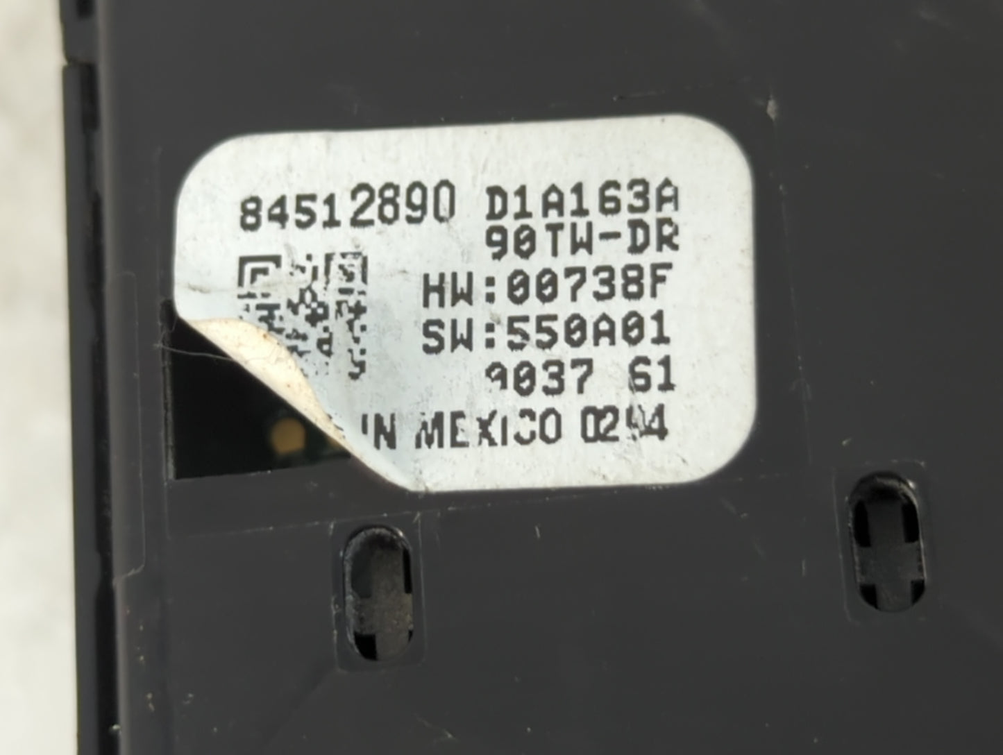 2019-2022 Chevrolet Blazer Master Power Window Switch Replacement Driver Side Left P/N:84512890 Fits OEM Used Auto Parts - O
