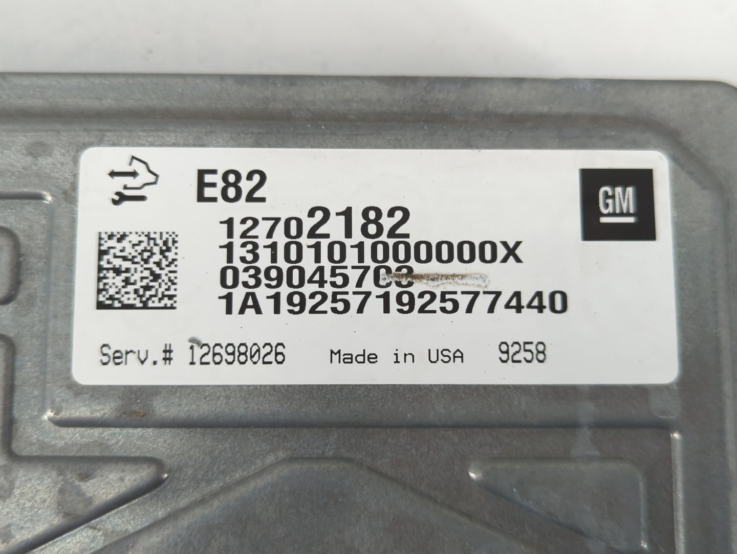 2019-2022 Chevrolet Blazer PCM Engine Control Computer ECU ECM PCU OEM P/N:12698026 12702182 Fits OEM Used Auto Parts - Oemu