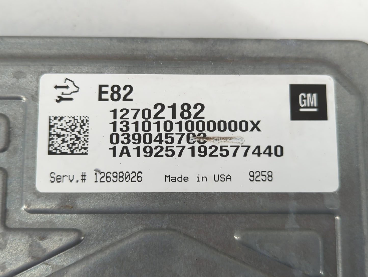 2019-2022 Chevrolet Blazer PCM Engine Control Computer ECU ECM PCU OEM P/N:12698026 12702182 Fits OEM Used Auto Parts - Oemu
