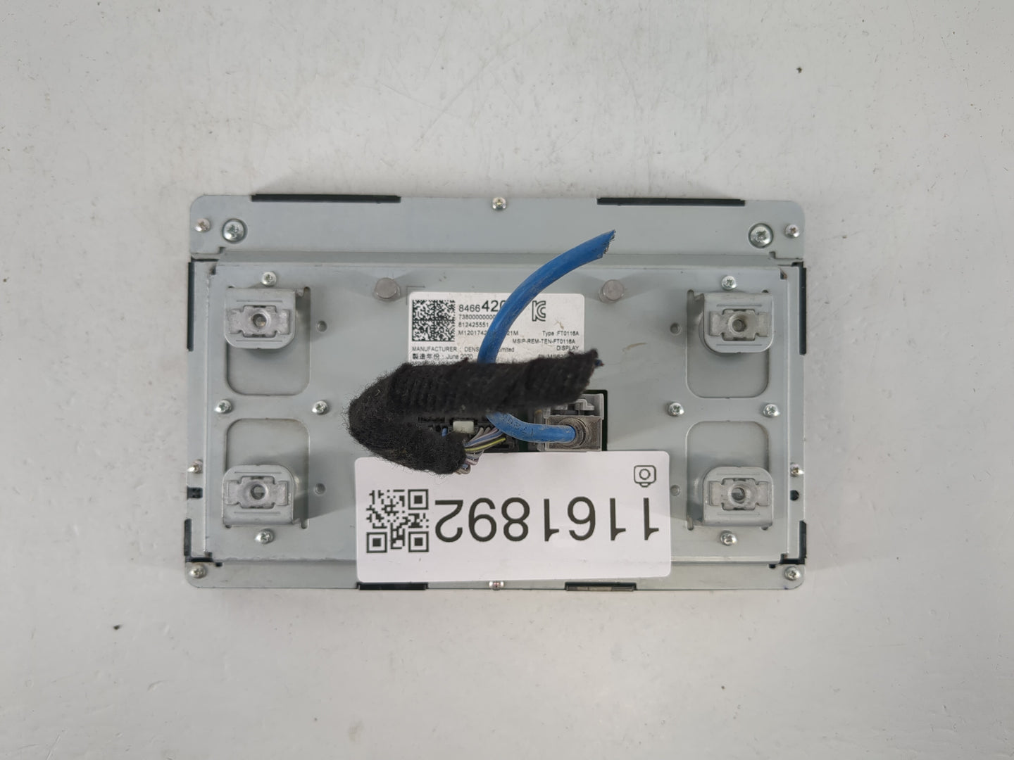 2018-2021 Chevrolet Camaro Radio AM FM Cd Player Receiver Replacement P/N:84664204 Fits Fits 2018 2019 2020 2021 OEM Used Au