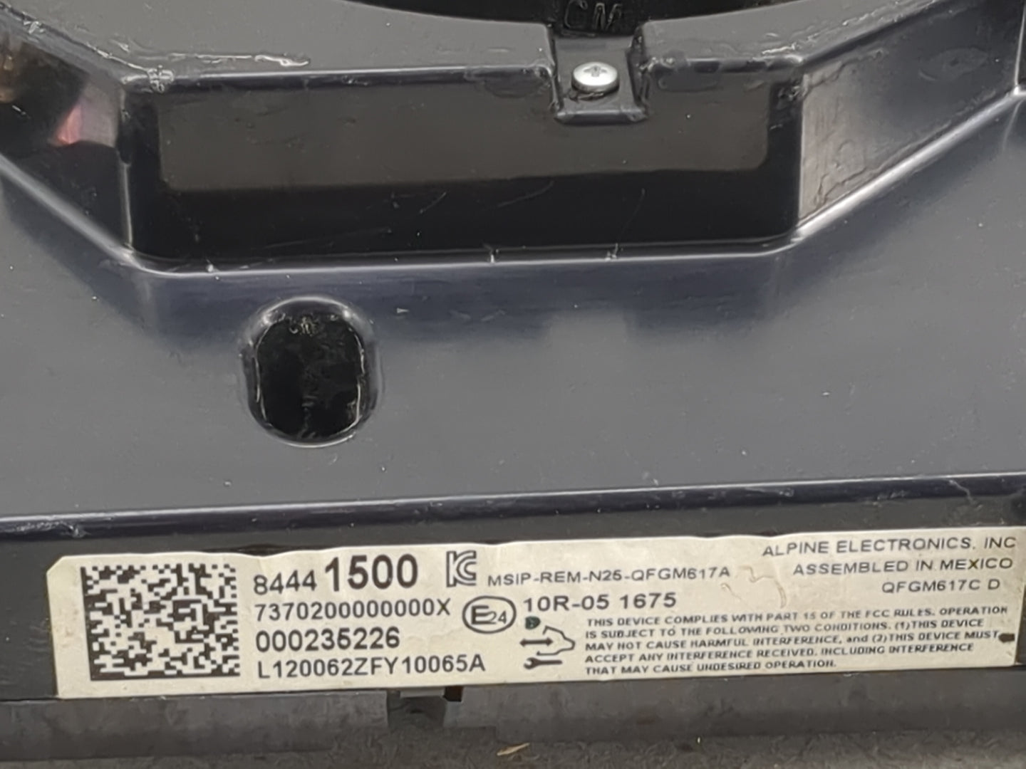 2018-2021 Chevrolet Camaro Climate Control Module Temperature AC/Heater Replacement P/N:84441500 Fits Fits 2018 2019 2020 20