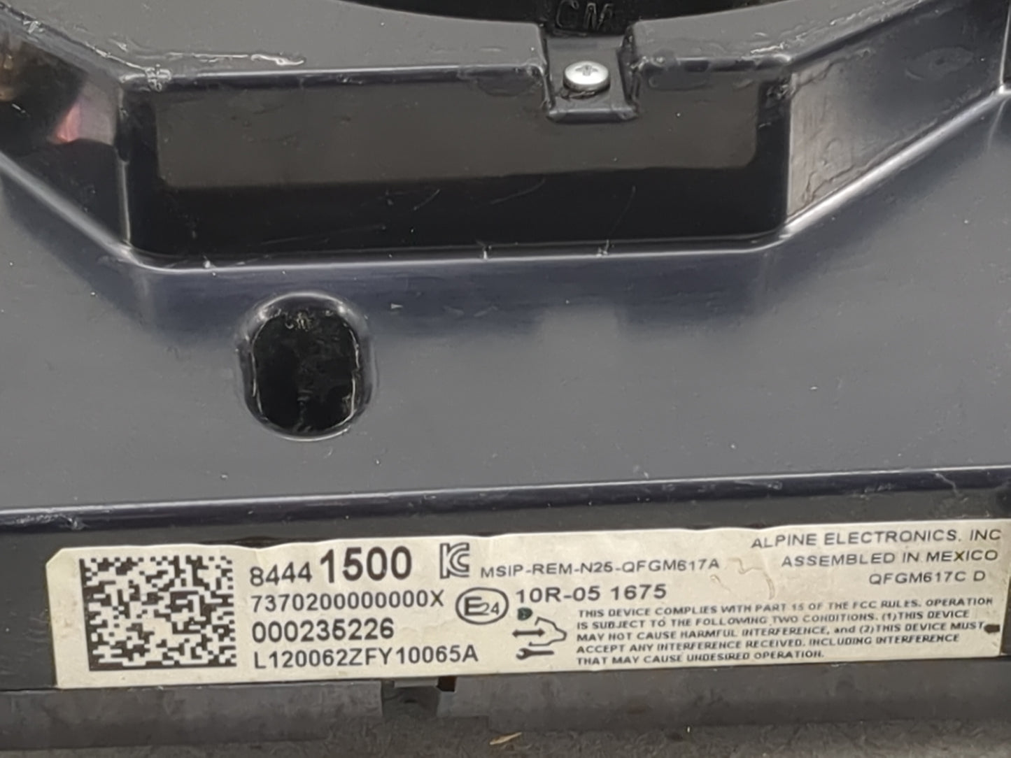 2018-2021 Chevrolet Camaro Climate Control Module Temperature AC/Heater Replacement P/N:84441500 Fits Fits 2018 2019 2020 20