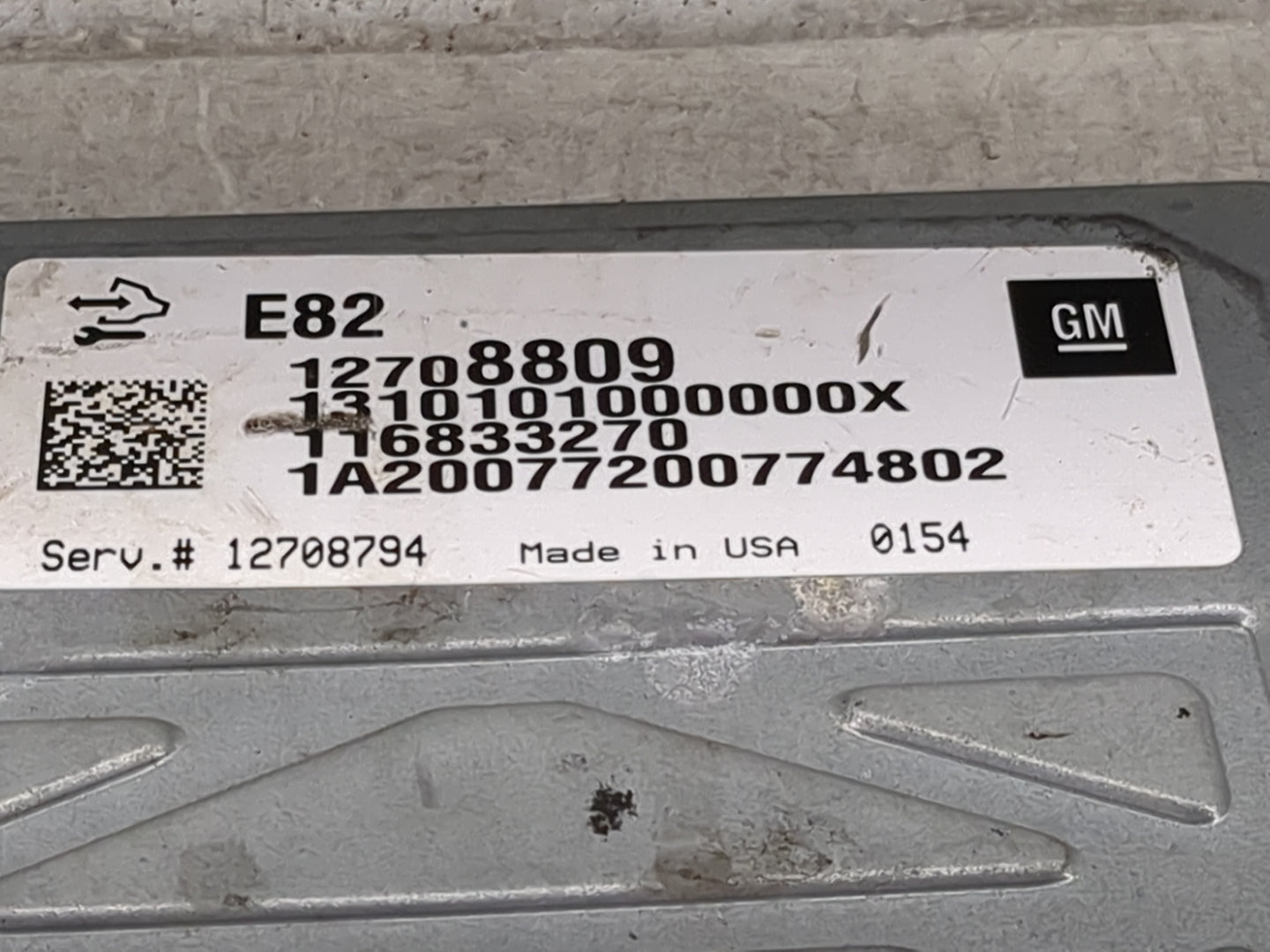 2016-2021 Chevrolet Camaro PCM Engine Control Computer ECU ECM PCU OEM P/N:12708809 12708794 Fits OEM Used Auto Parts - Oemu