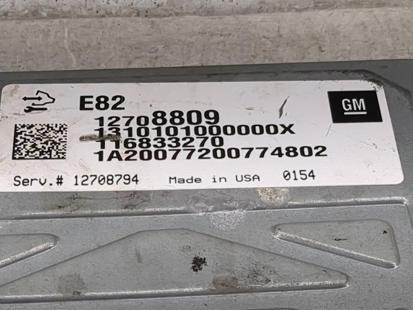 2016-2021 Chevrolet Camaro PCM Engine Control Computer ECU ECM PCU OEM P/N:12708809 12708794 Fits OEM Used Auto Parts - Oemu