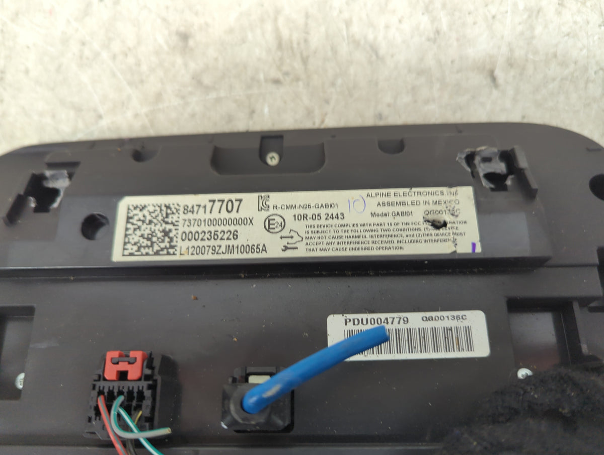 2020 Chevrolet Camaro Radio Control Panel - Oemusedautoparts1.com