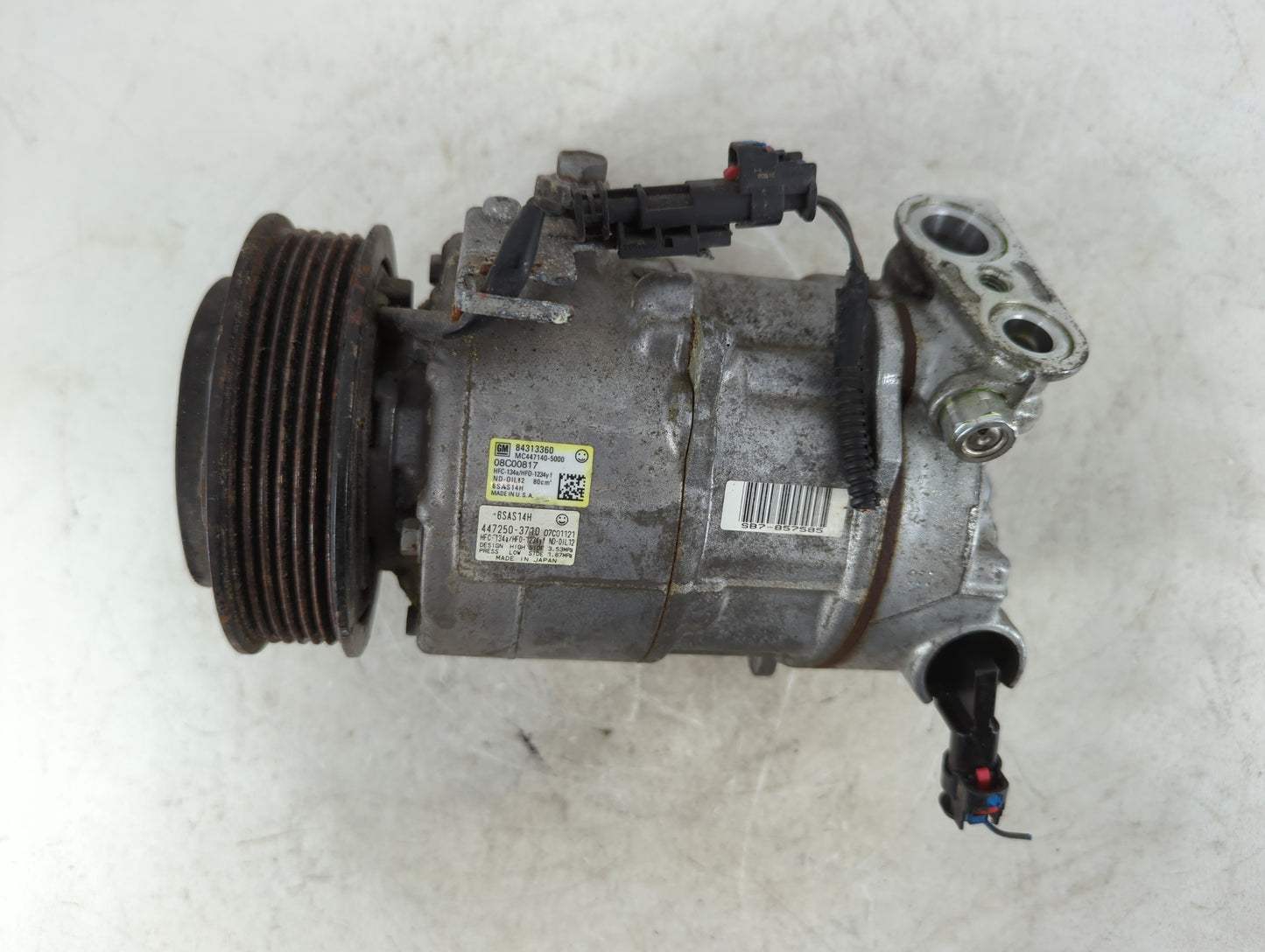 2018-2021 Chevrolet Camaro Air Conditioning A/c Ac Compressor Oem - Oemusedautoparts1.com