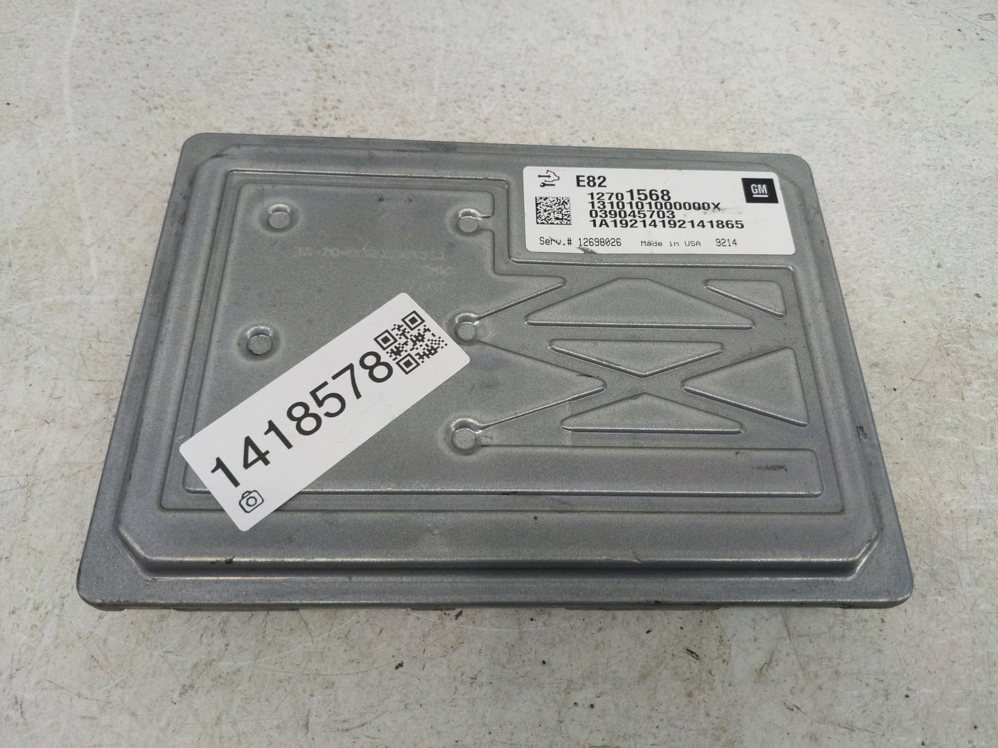 2017-2022 Chevrolet Colorado PCM Engine Control Computer ECU ECM PCU OEM P/N:039045703 12701568 Fits OEM Used Auto Parts - O