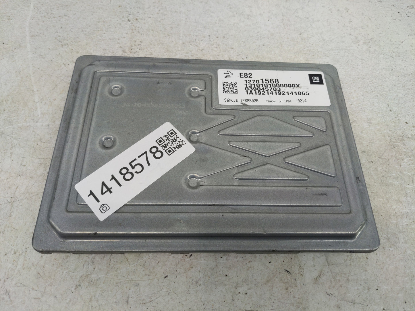 2017-2022 Chevrolet Colorado PCM Engine Control Computer ECU ECM PCU OEM P/N:039045703 12701568 Fits OEM Used Auto Parts - O