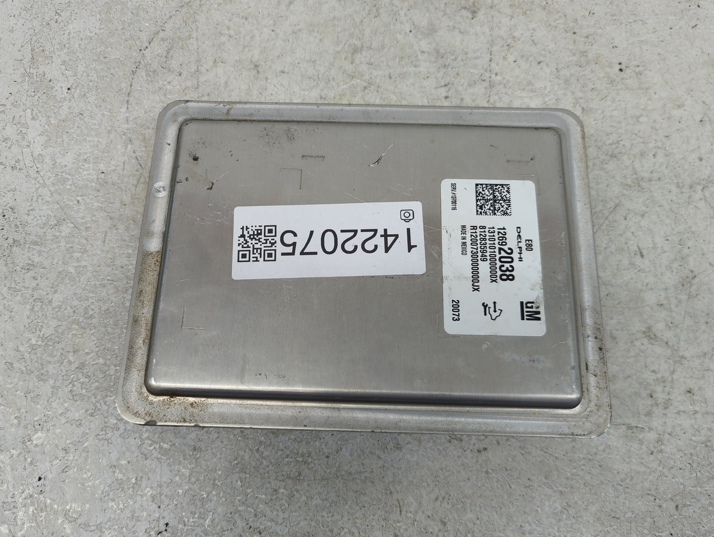 2017-2022 Chevrolet Colorado PCM Engine Control Computer ECU ECM PCU OEM P/N:12692038 12700116 Fits OEM Used Auto Parts - Oe