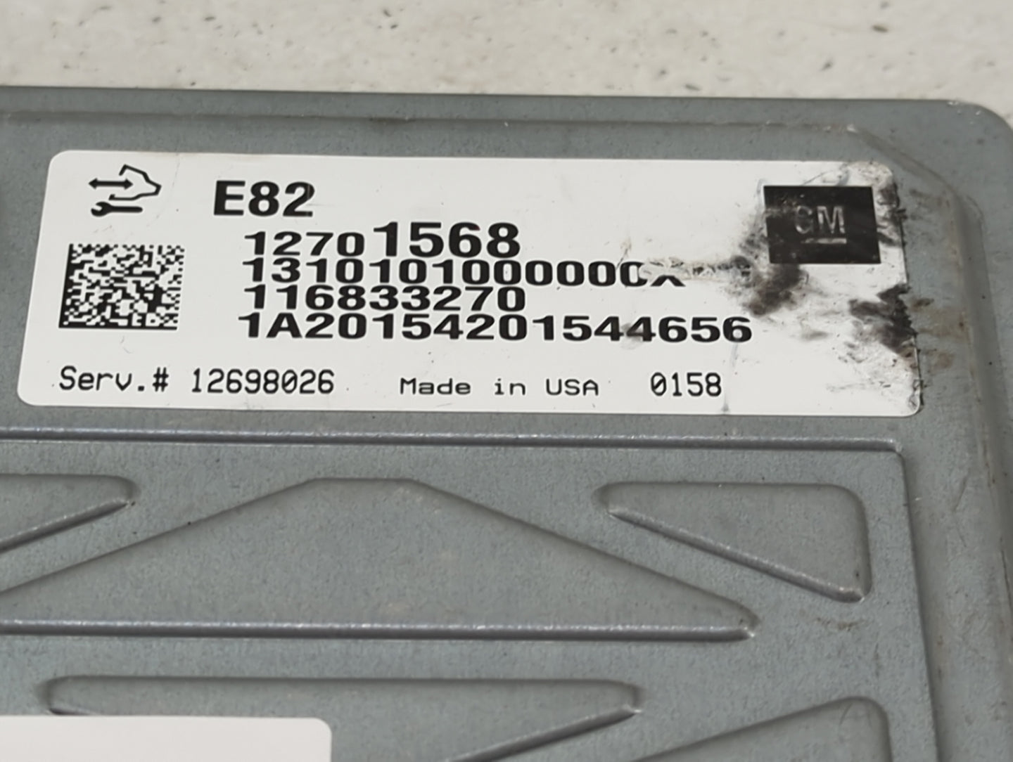 2017-2022 Chevrolet Colorado PCM Engine Control Computer ECU ECM PCU OEM P/N:12701568 12698026 Fits OEM Used Auto Parts - Oe
