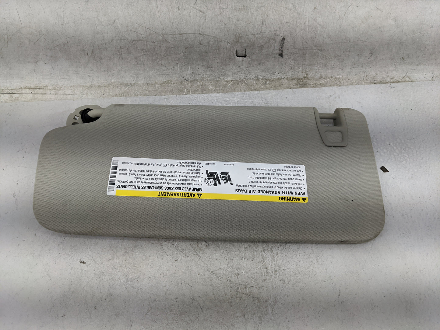 2017-2022 Chevrolet Colorado Sun Visor Shade Replacement Passenger Right Mirror Fits Fits 2017 2018 2019 2020 2021 2022 OEM 