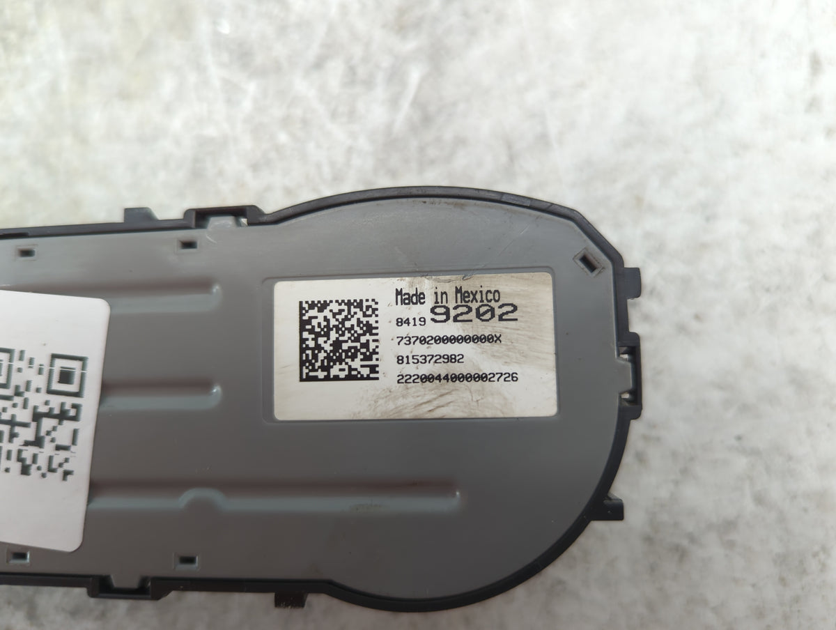 2015-2022 Chevrolet Colorado Climate Control Module Temperature AC/Heater Replacement P/N:8419 9202 7370200000000X Fits OEM 