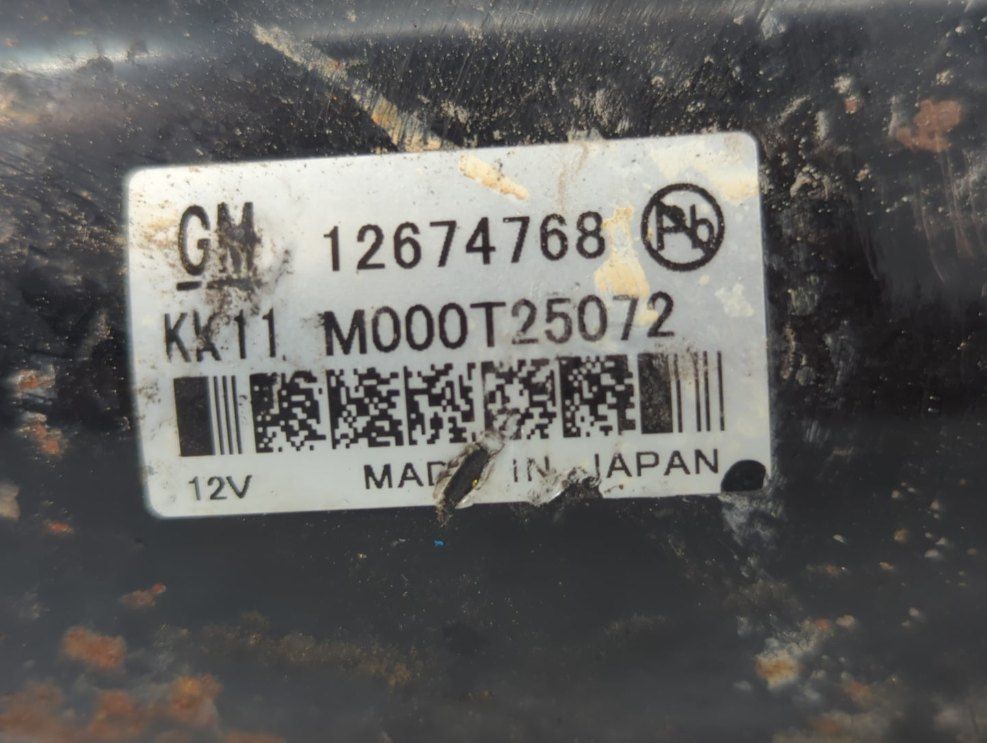 2017-2022 Chevrolet Colorado Car Starter Motor Solenoid OEM P/N:M000T25072 12674768 Fits Fits 2017 2018 2019 2020 2021 2022 