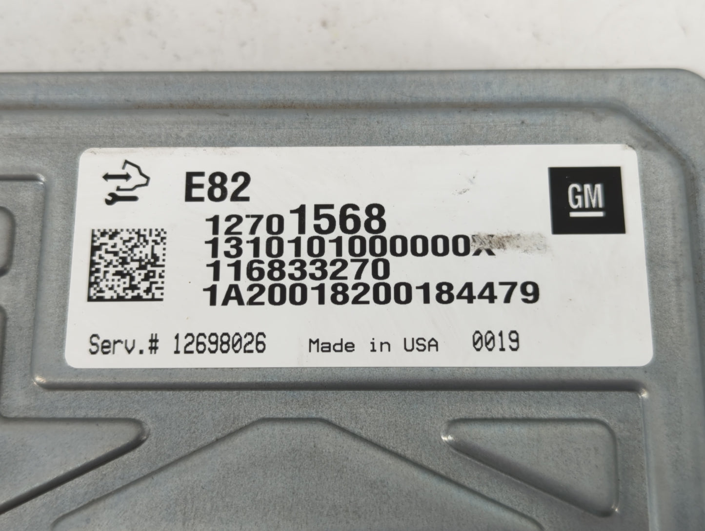 2017-2022 Chevrolet Colorado PCM Engine Control Computer ECU ECM PCU OEM P/N:12701568 Fits Fits 2016 2017 2018 2019 2020 202