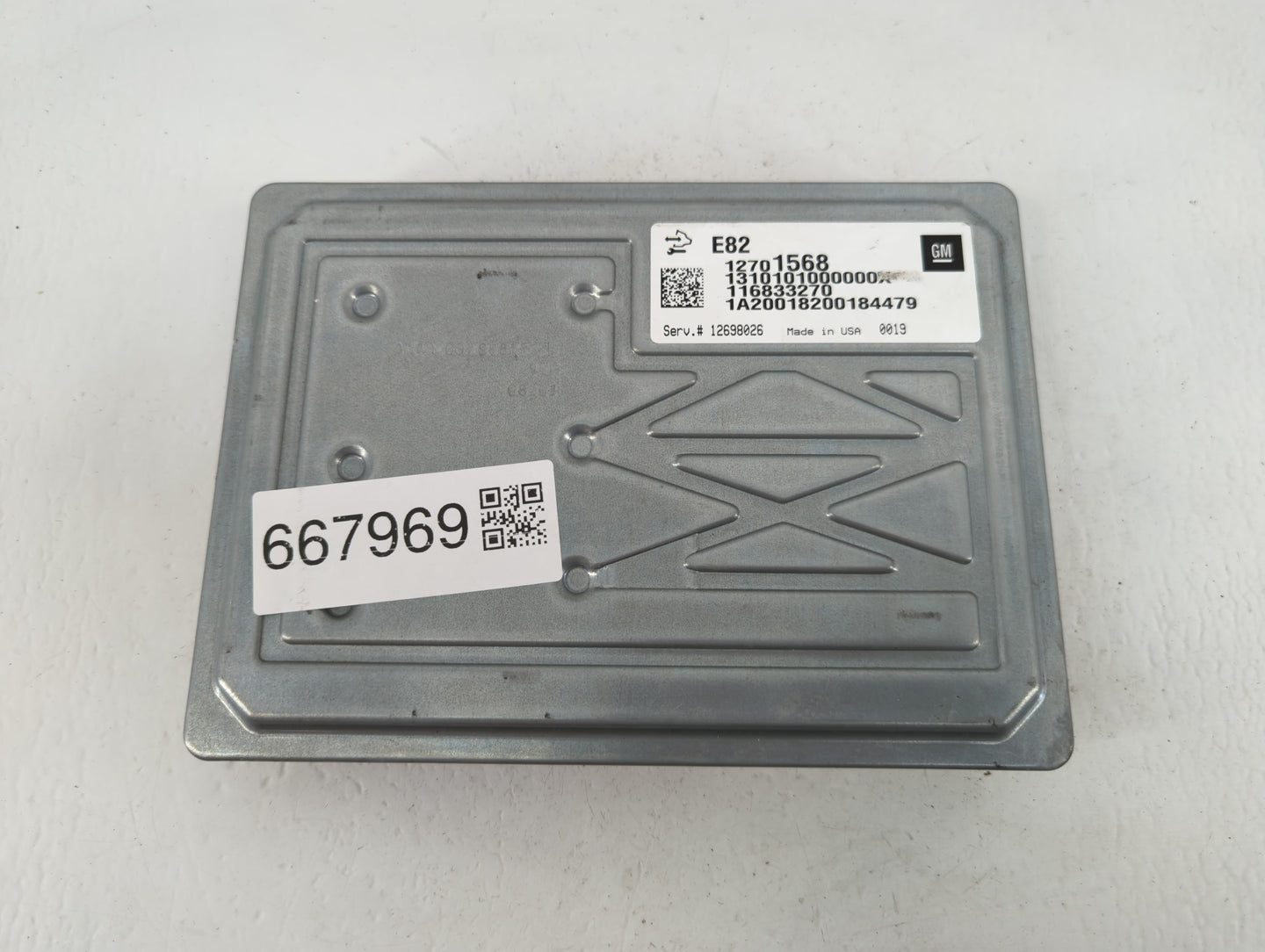 2017-2022 Chevrolet Colorado PCM Engine Control Computer ECU ECM PCU OEM P/N:12701568 Fits Fits 2016 2017 2018 2019 2020 202
