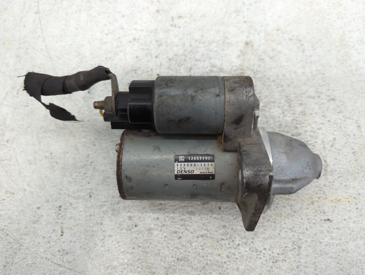 2015-2022 Chevrolet Colorado Car Starter Motor Solenoid OEM P/N:12657797 438000-1270 Fits OEM Used Auto Parts - Oemusedautop