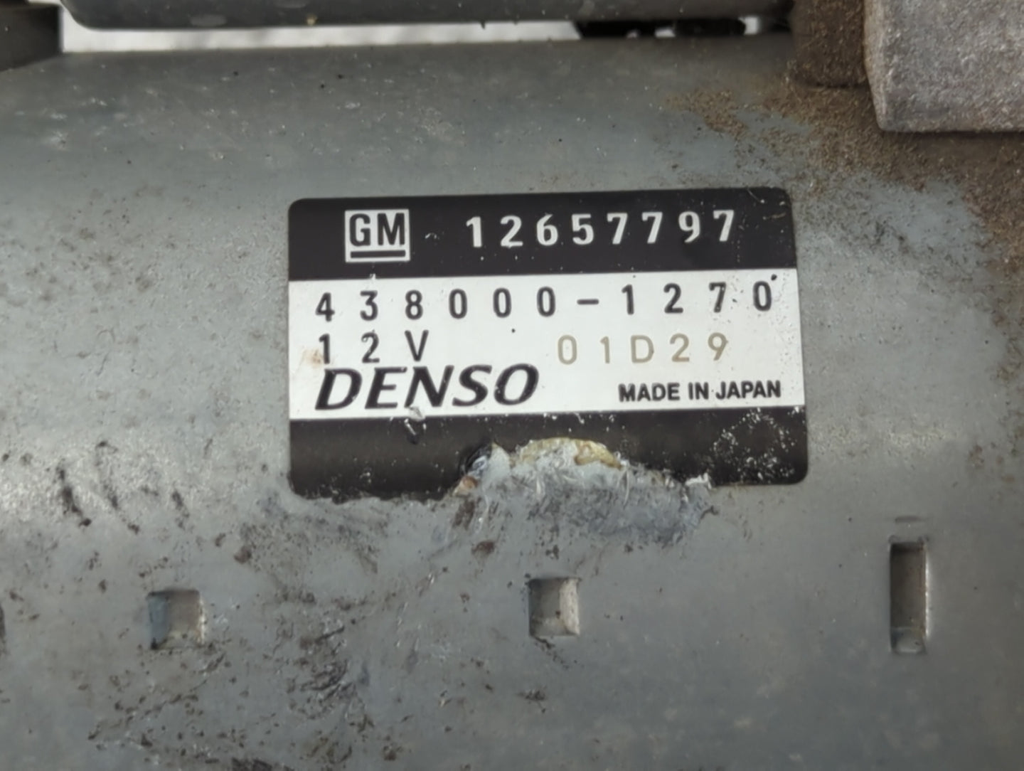 2015-2022 Chevrolet Colorado Car Starter Motor Solenoid OEM P/N:12657797 Fits OEM Used Auto Parts - Oemusedautoparts1.com