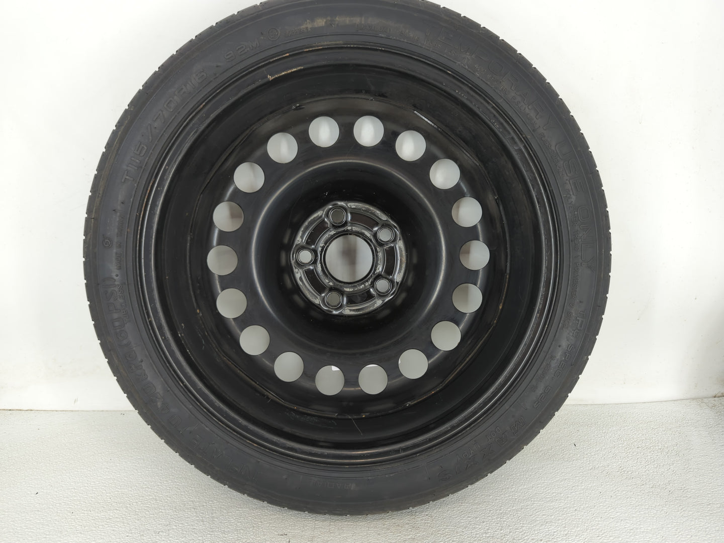 2020 Chevrolet Cruze Spare Donut Tire Wheel Rim Oem - Oemusedautoparts1.com