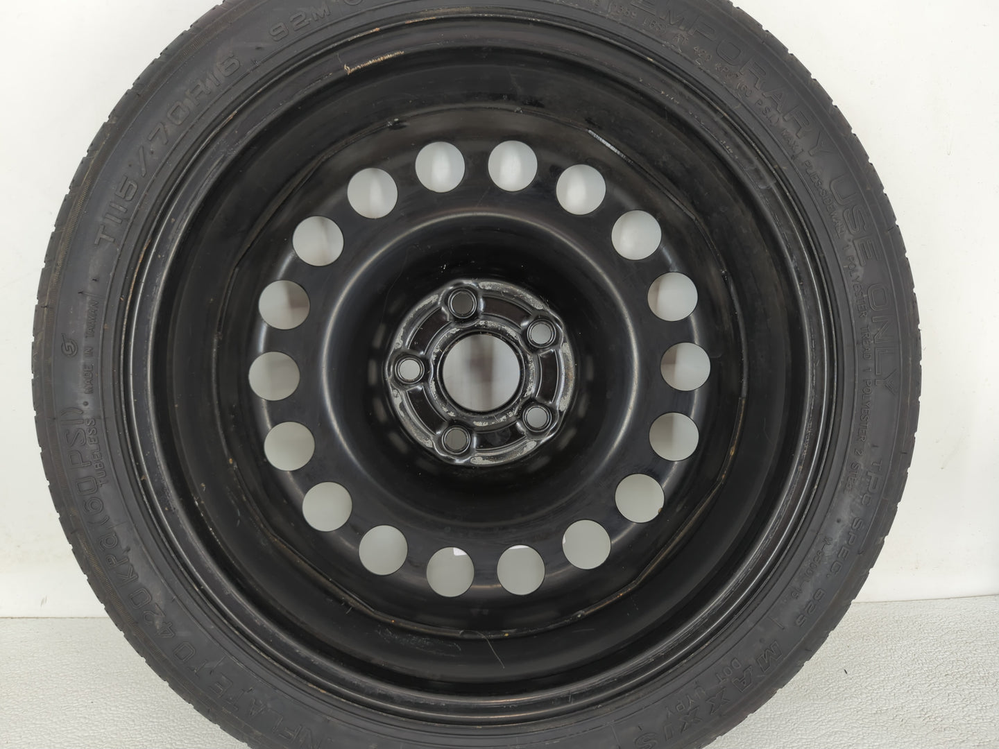 2020 Chevrolet Cruze Spare Donut Tire Wheel Rim Oem - Oemusedautoparts1.com