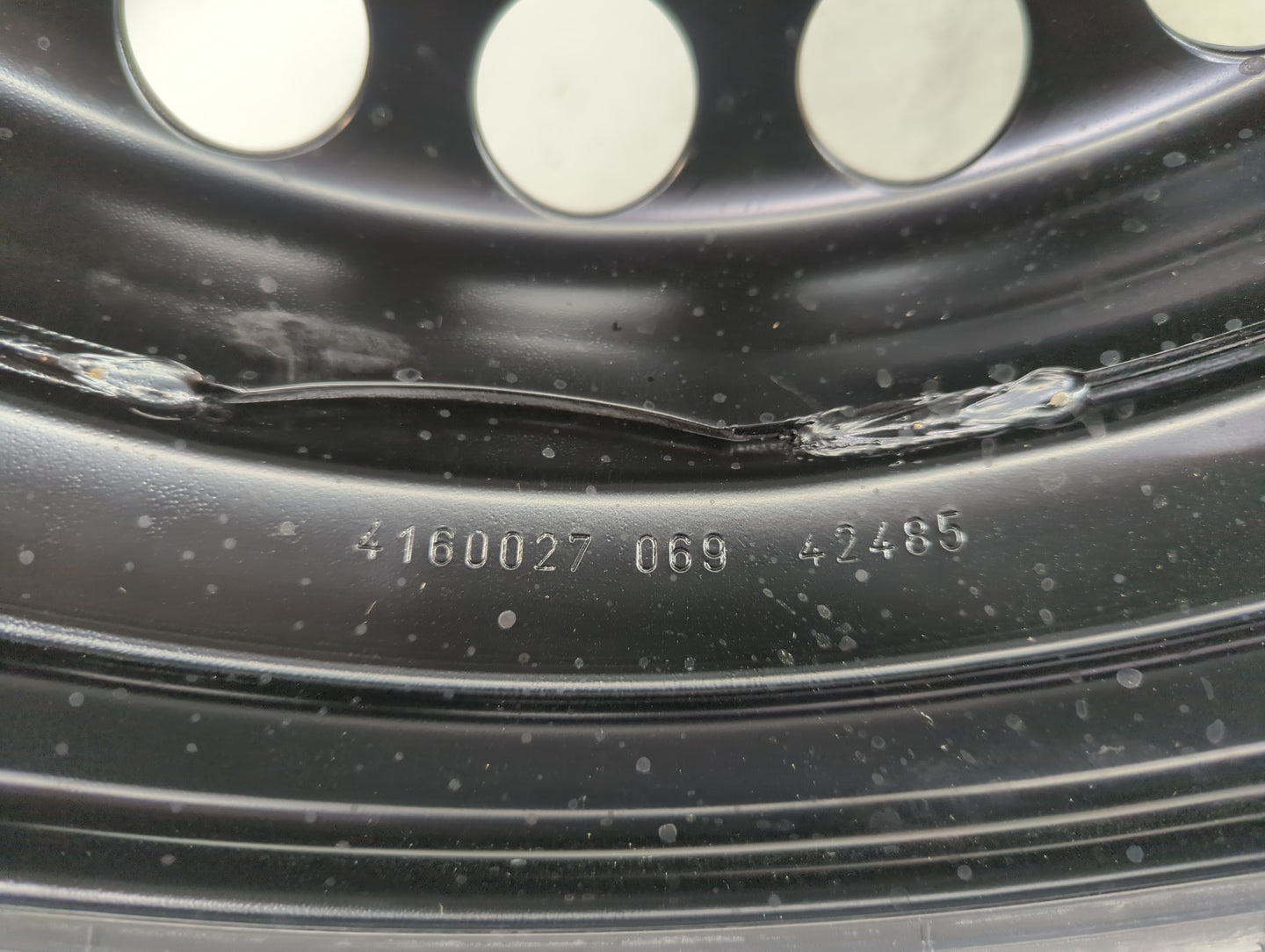 2020 Chevrolet Cruze Spare Donut Tire Wheel Rim Oem - Oemusedautoparts1.com