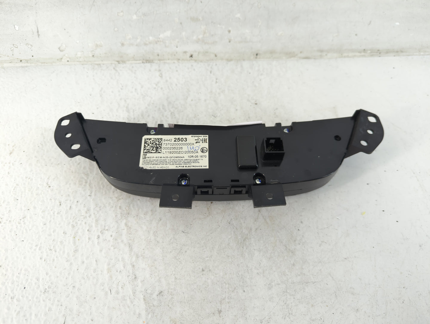 2019-2021 Chevrolet Equinox Climate Control Module Temperature AC/Heater Replacement P/N:84422503 Fits Fits 2019 2020 2021 O