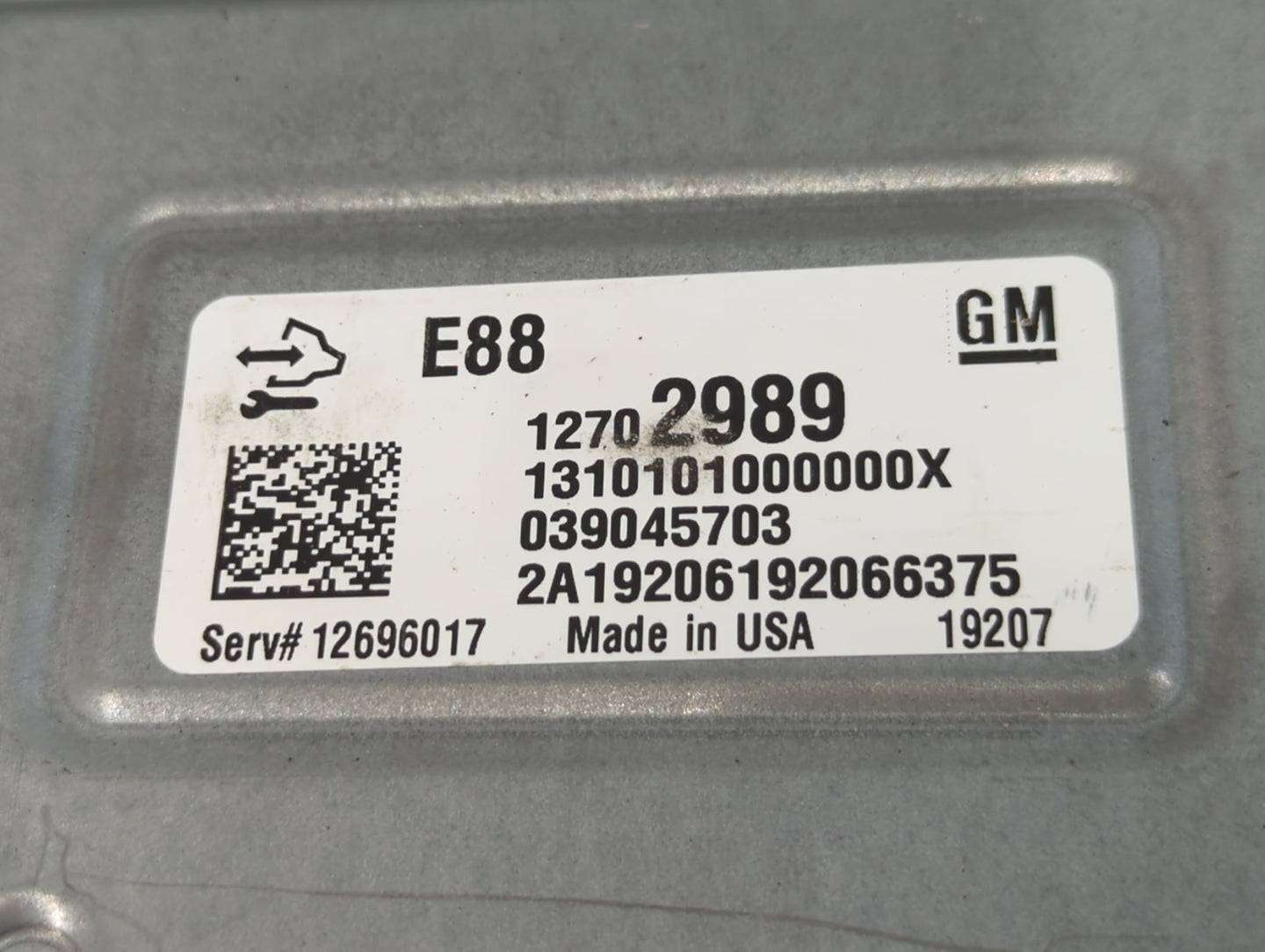 2020-2022 Chevrolet Equinox PCM Engine Control Computer ECU ECM PCU OEM P/N:12702989 Fits Fits 2020 2021 2022 OEM Used Auto 