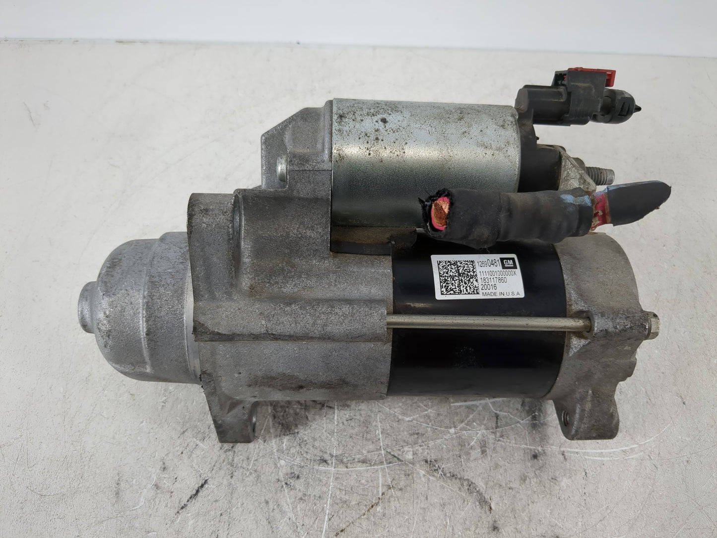 2018-2022 Chevrolet Equinox Car Starter Motor Solenoid OEM P/N:12690481 Fits Fits 2017 2018 2019 2020 2021 2022 OEM Used Aut