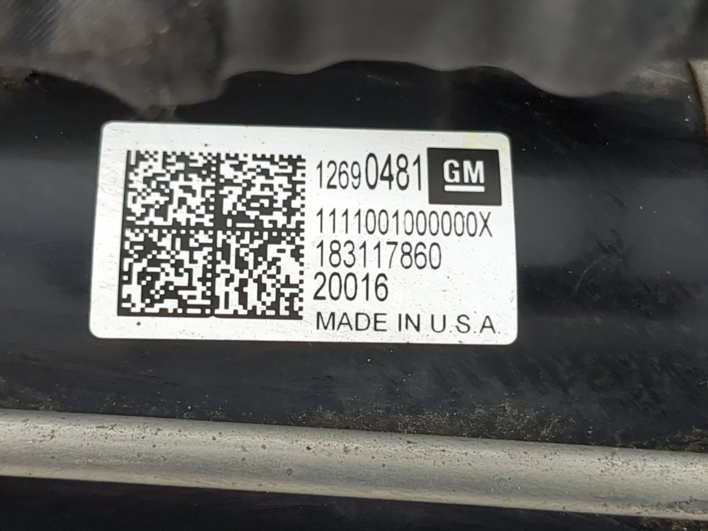 2018-2022 Chevrolet Equinox Car Starter Motor Solenoid OEM P/N:12690481 Fits Fits 2017 2018 2019 2020 2021 2022 OEM Used Aut