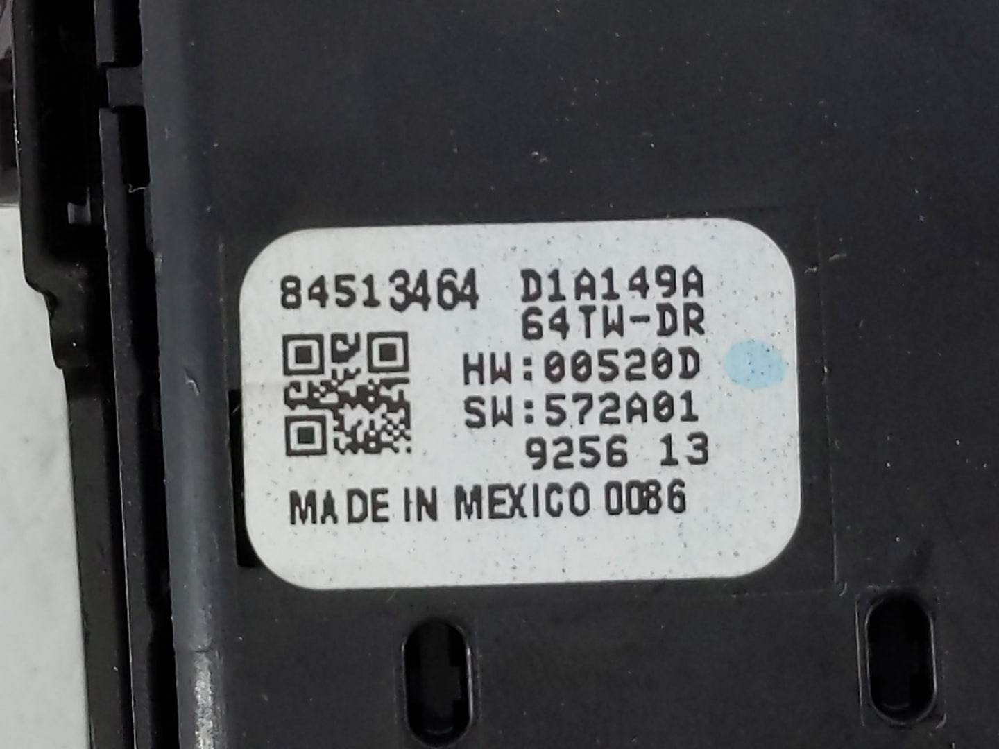 2018-2022 Chevrolet Equinox Master Power Window Switch Replacement Driver Side Left P/N:84513464 Fits OEM Used Auto Parts - 