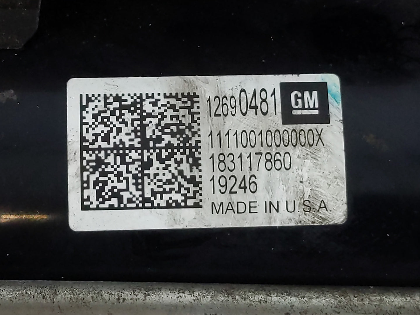 2018-2022 Chevrolet Equinox Car Starter Motor Solenoid OEM P/N:12690481 Fits Fits 2017 2018 2019 2020 2021 2022 OEM Used Aut