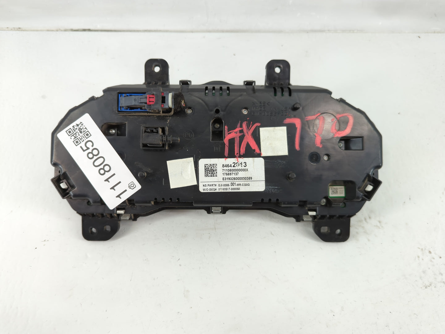 2019 Chevrolet Equinox Instrument Cluster Speedometer Gauges P/N:84642913 Fits OEM Used Auto Parts - Oemusedautoparts1.com