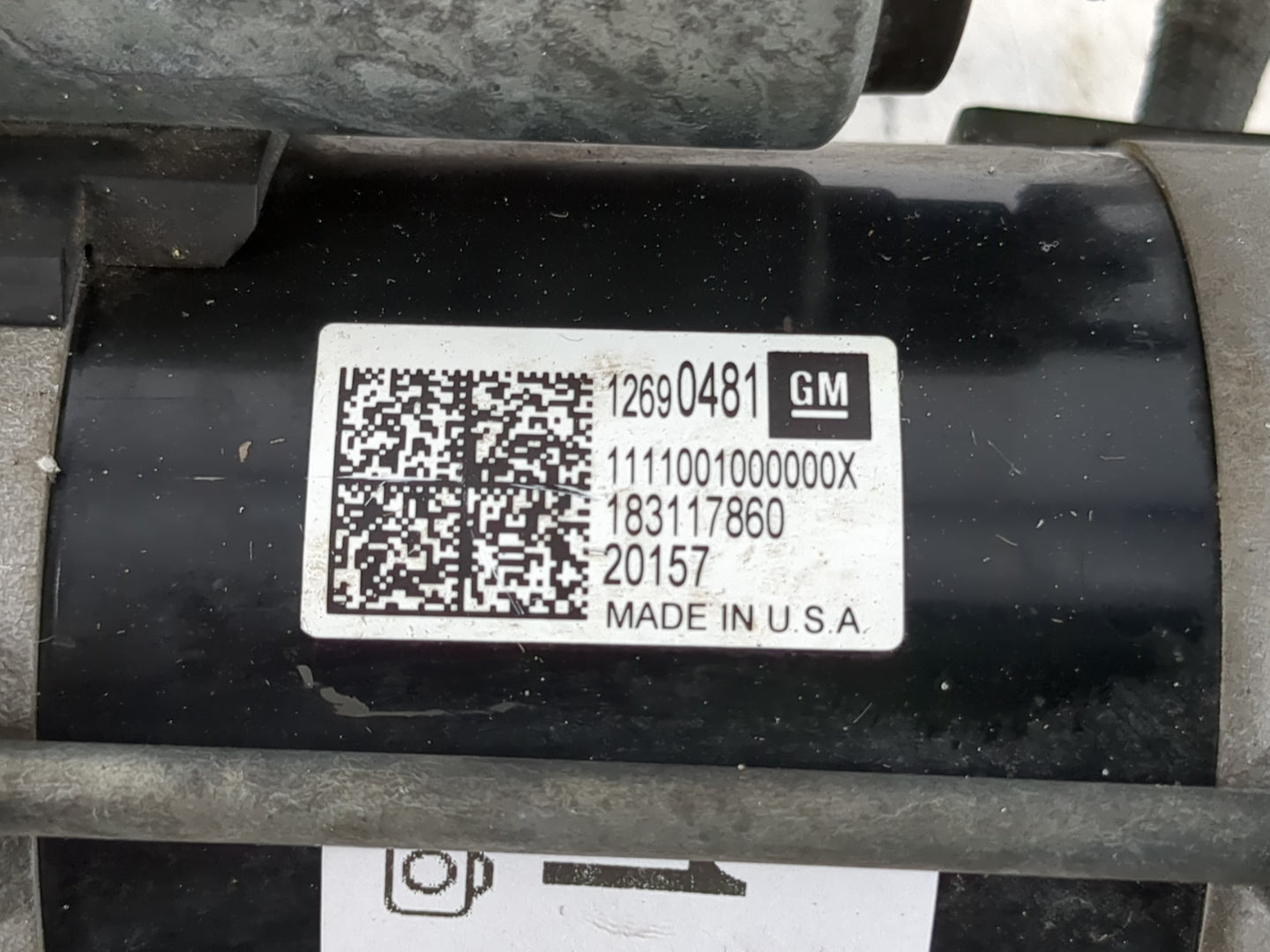 2018-2022 Chevrolet Equinox Car Starter Motor Solenoid OEM P/N:12690481 Fits Fits 2017 2018 2019 2020 2021 2022 OEM Used Aut