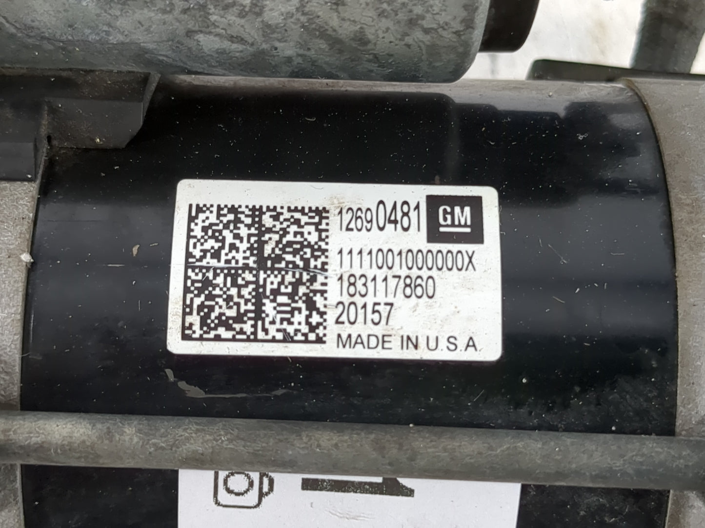 2018-2022 Chevrolet Equinox Car Starter Motor Solenoid OEM P/N:12690481 Fits Fits 2017 2018 2019 2020 2021 2022 OEM Used Aut